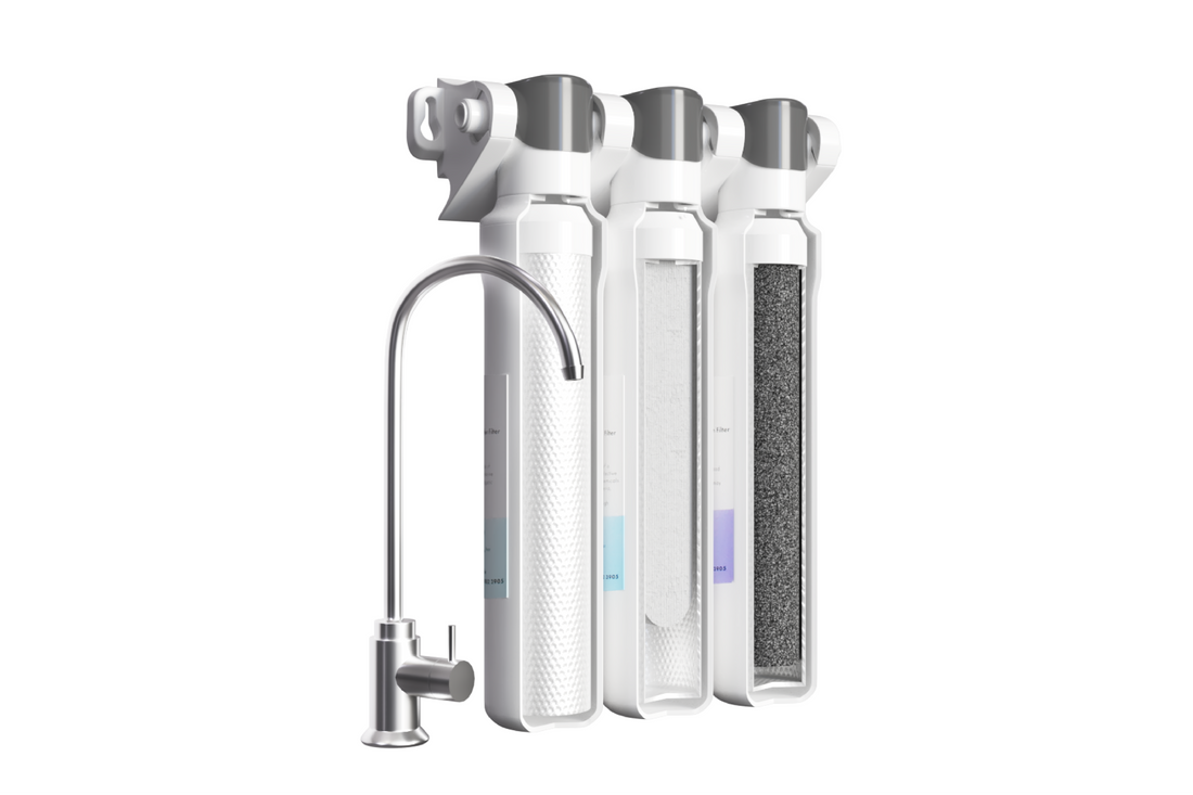 O2Circles Twist & Turn Undersink Filtration System