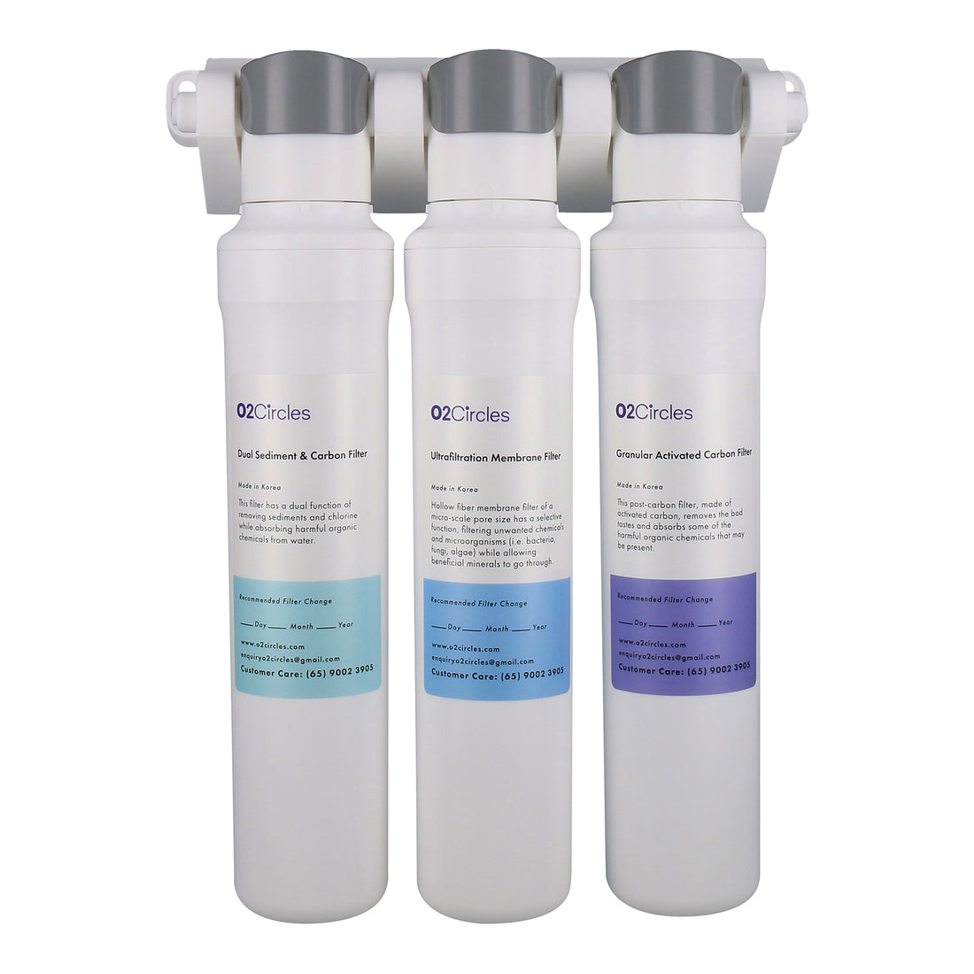 O2Circles Twist & Turn Undersink Filtration System