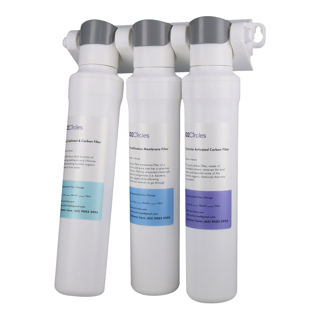 O2Circles Twist & Turn Undersink Filtration System