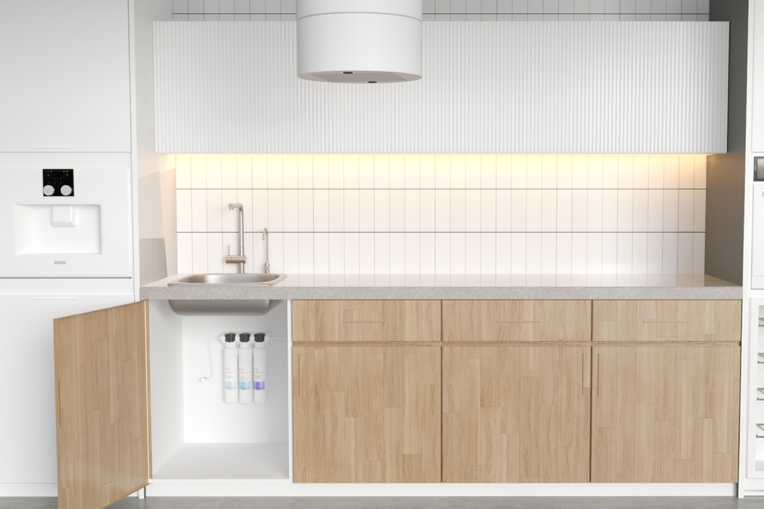 O2Circles Twist & Turn Undersink Filtration System